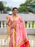 Soft Silk Ganpati Designer Paithani Saree