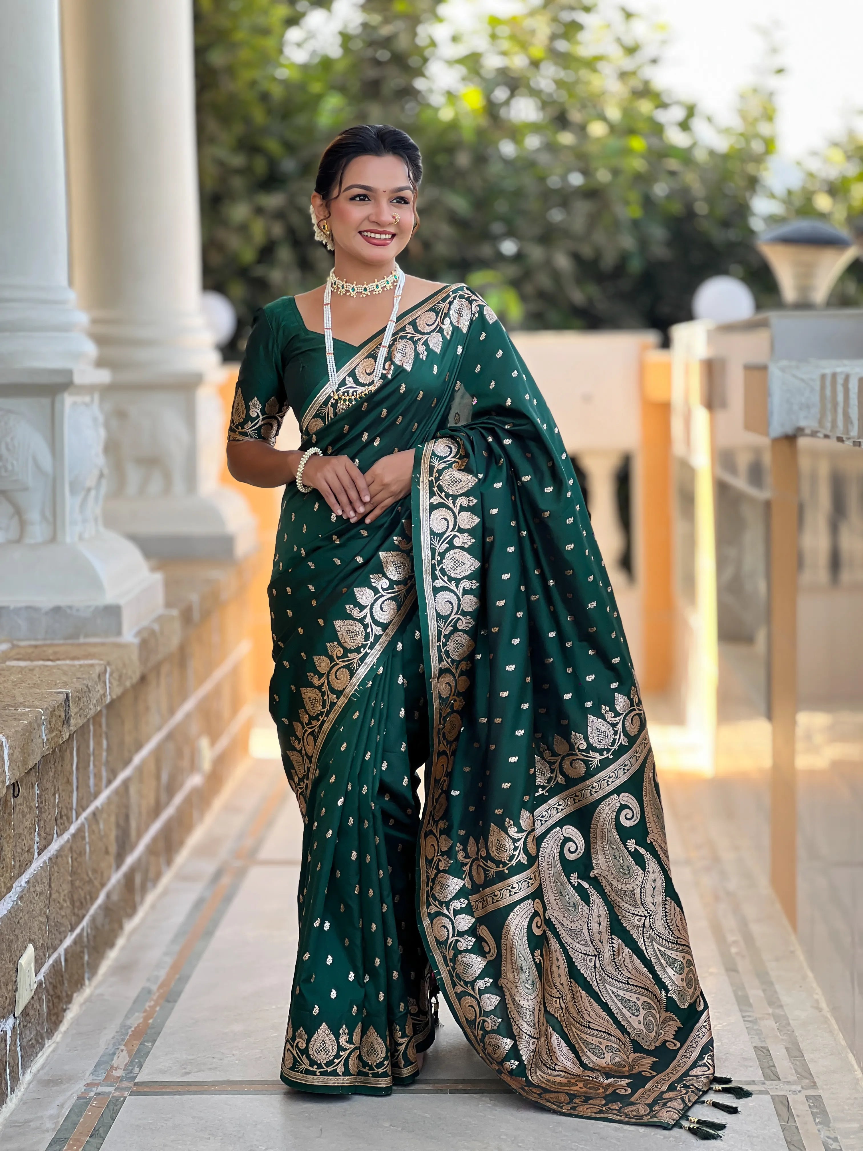 Soft Silk Banarasi Rich Pallu Saree