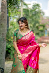 Soft Banarasi Katan Silk Saree