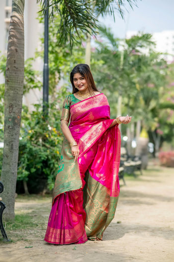 Soft Banarasi Katan Silk Saree