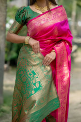 Soft Banarasi Katan Silk Saree