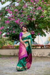 Soft Banarasi Katan Silk Saree