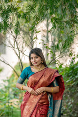 Soft Banarasi Katan Silk Saree