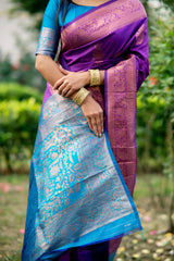 Soft Banarasi Katan Silk Saree