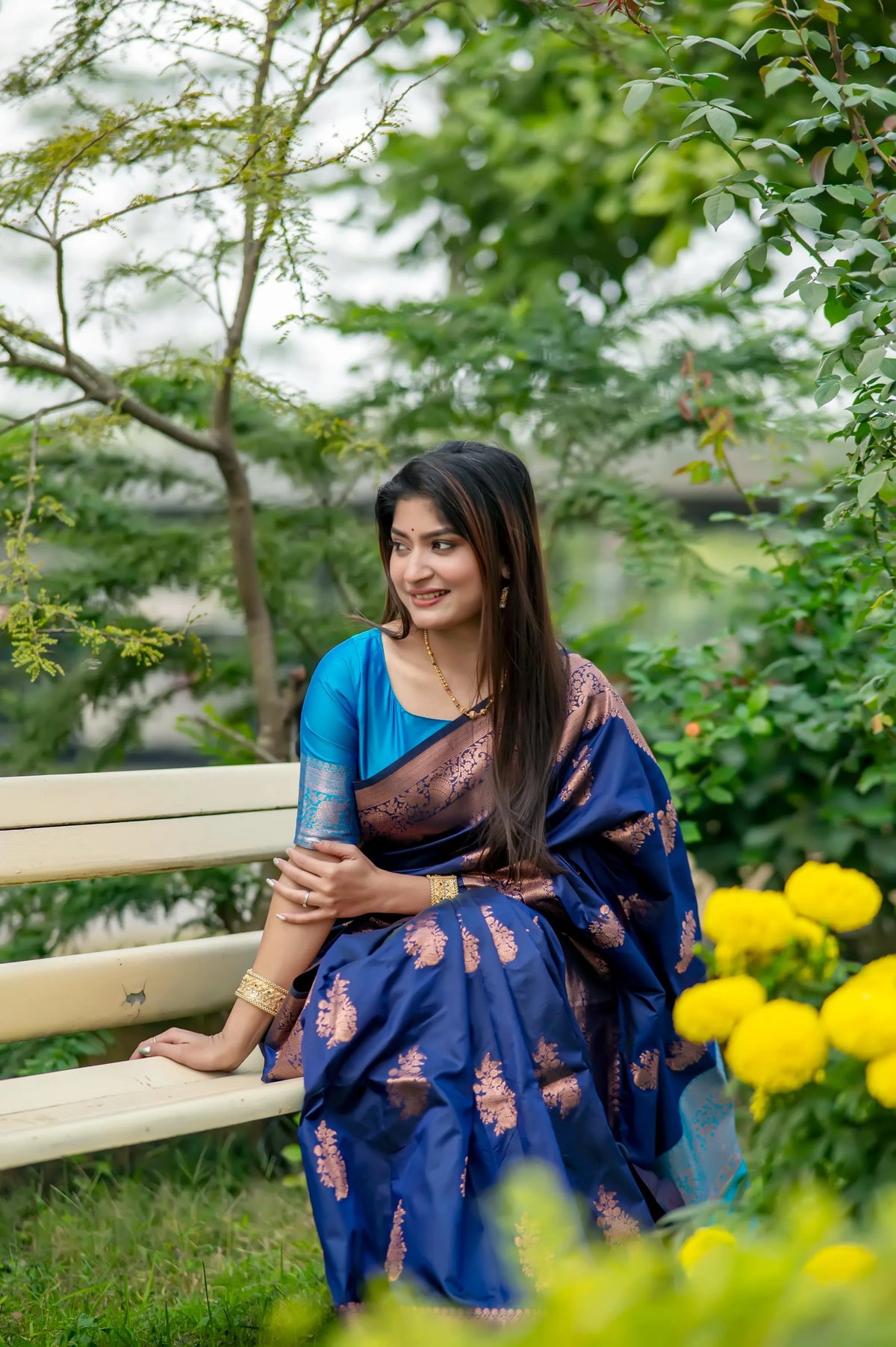 Soft Banarasi Katan Silk Saree