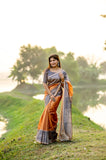 Soft Madhubani Silk Printed Kalamkari Saree