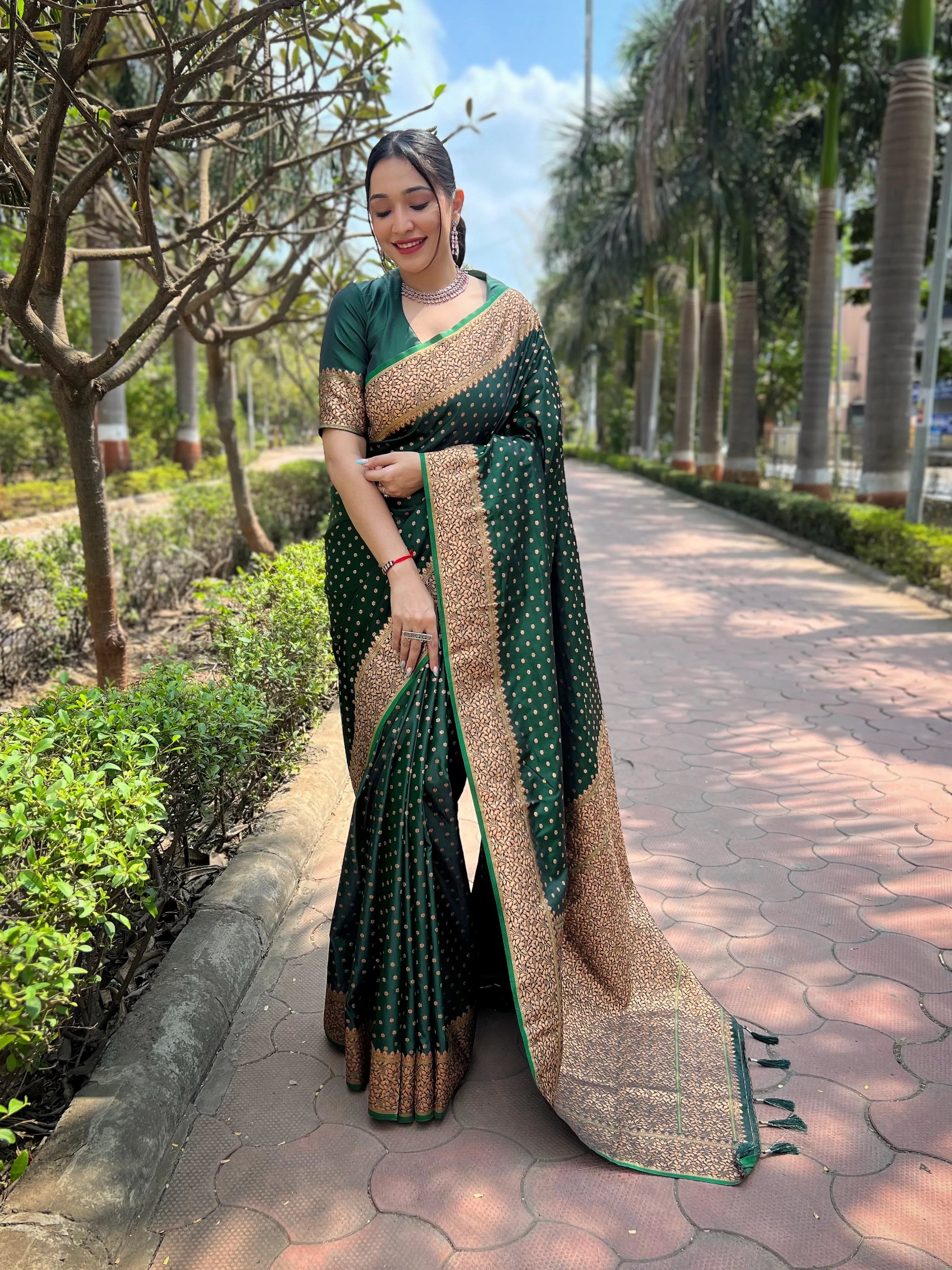 Banarasi Katan Silk Saree