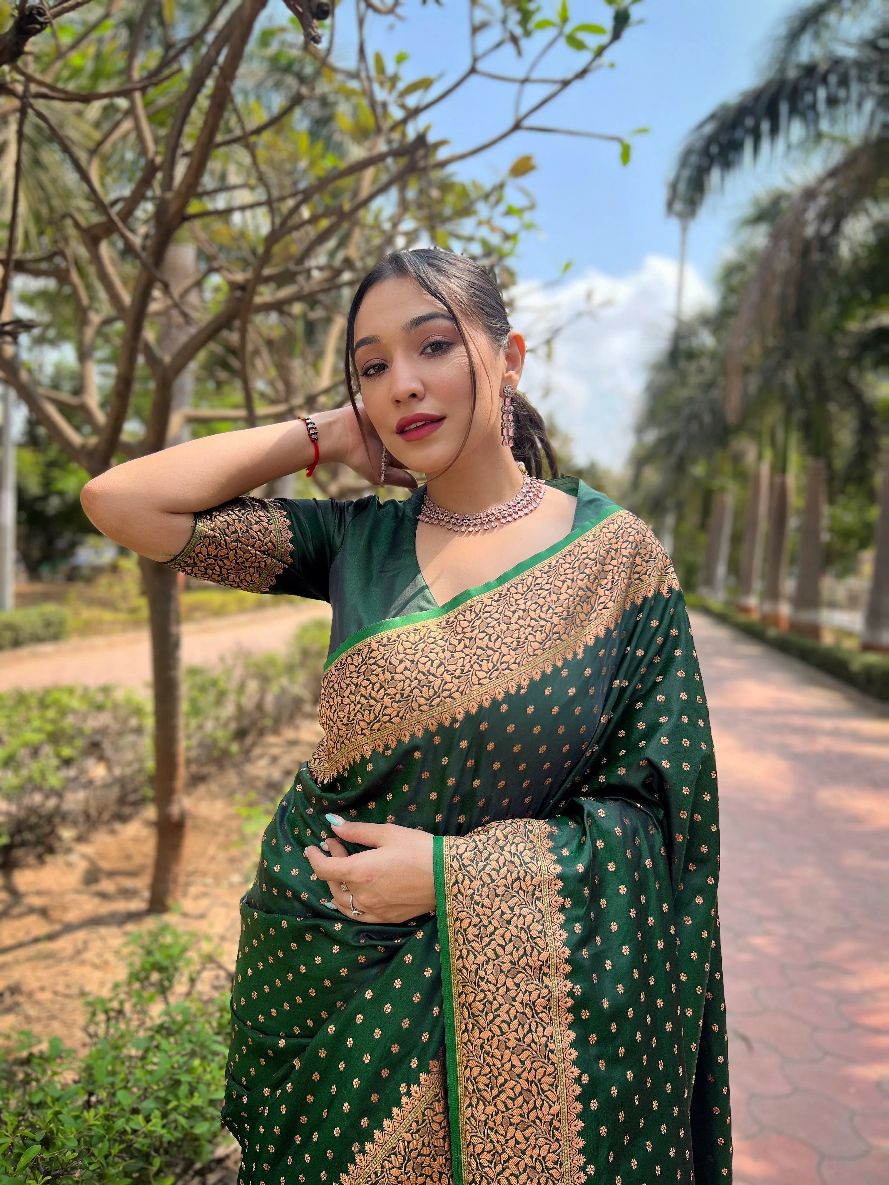 Banarasi Katan Silk Saree