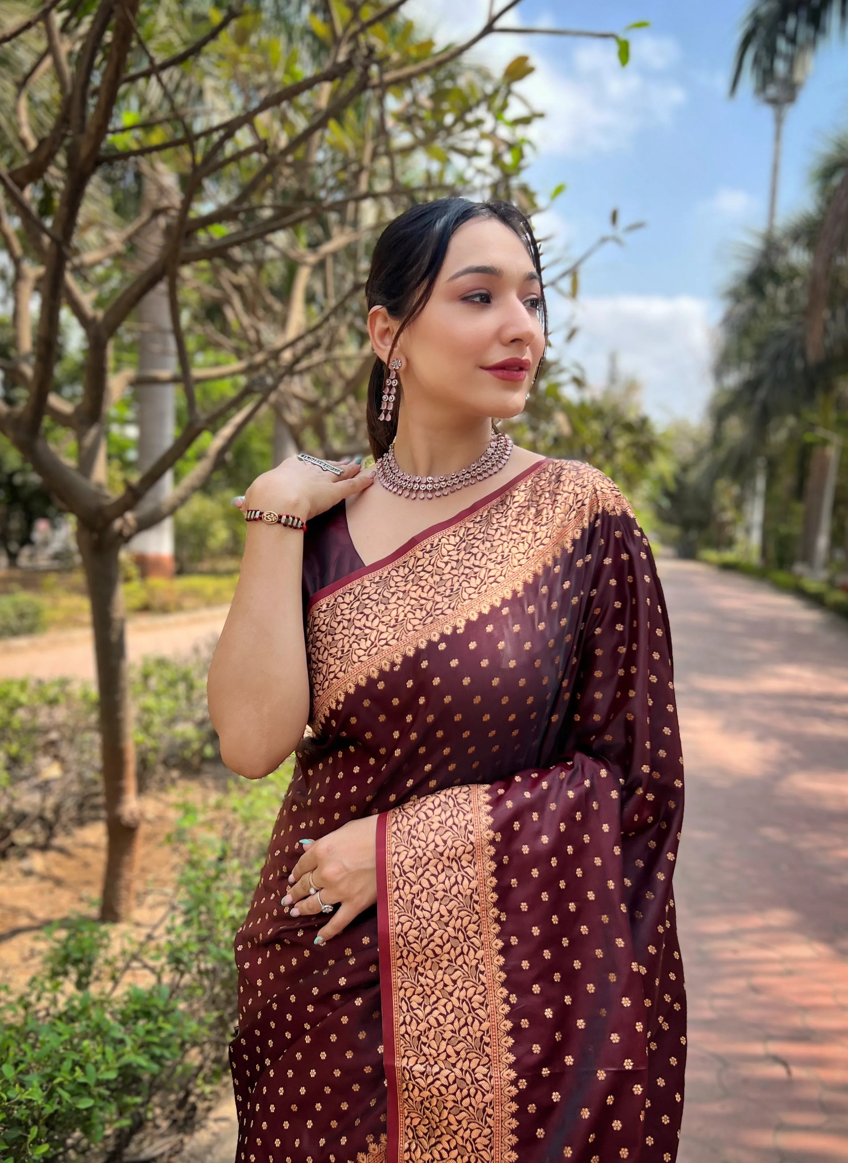 Banarasi Katan Silk Saree