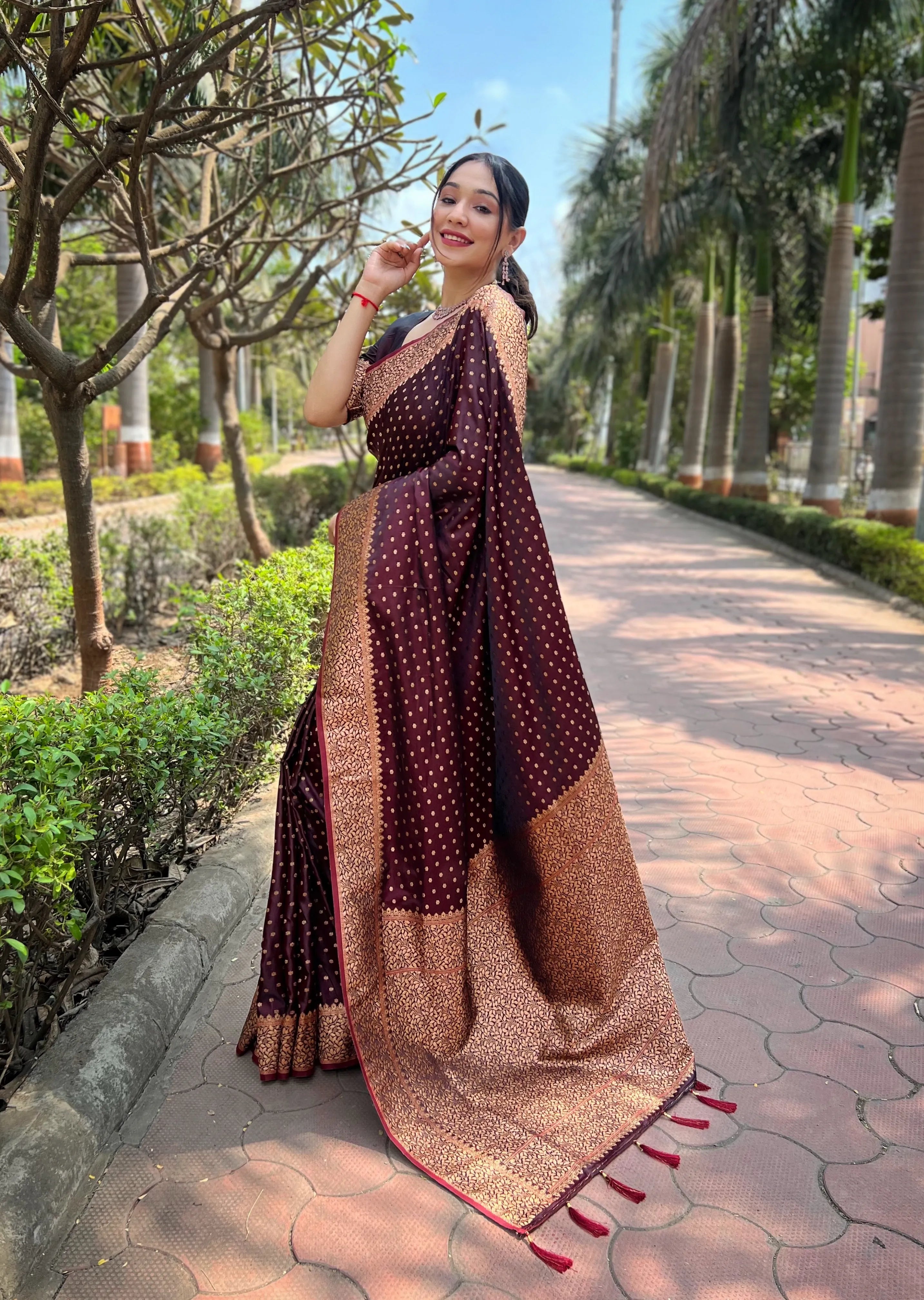 Banarasi Katan Silk Saree