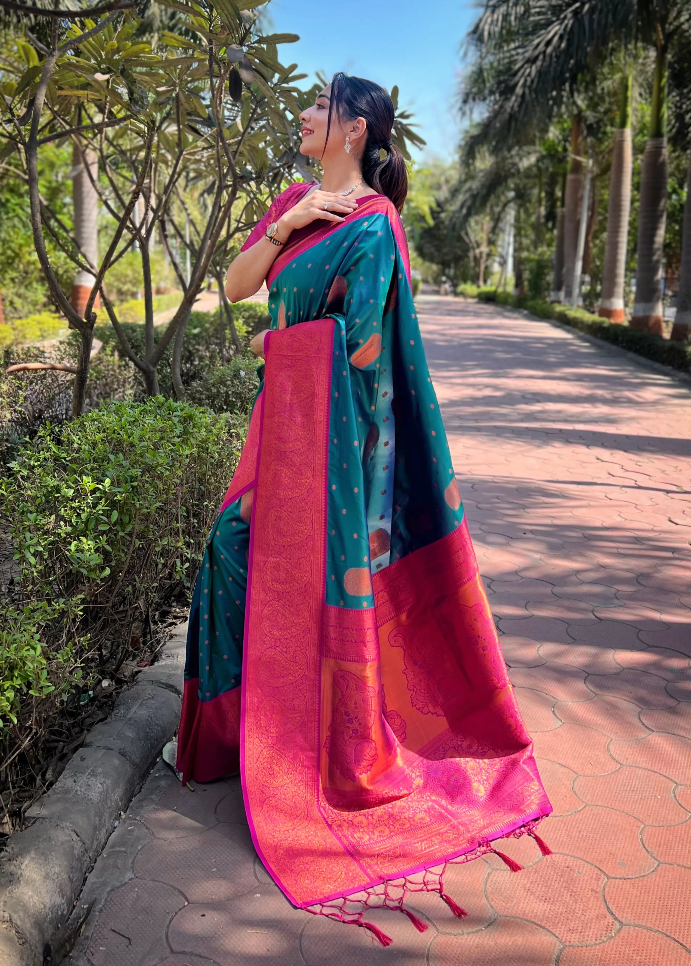 Soft Silk Zari Woven Banarasi Saree