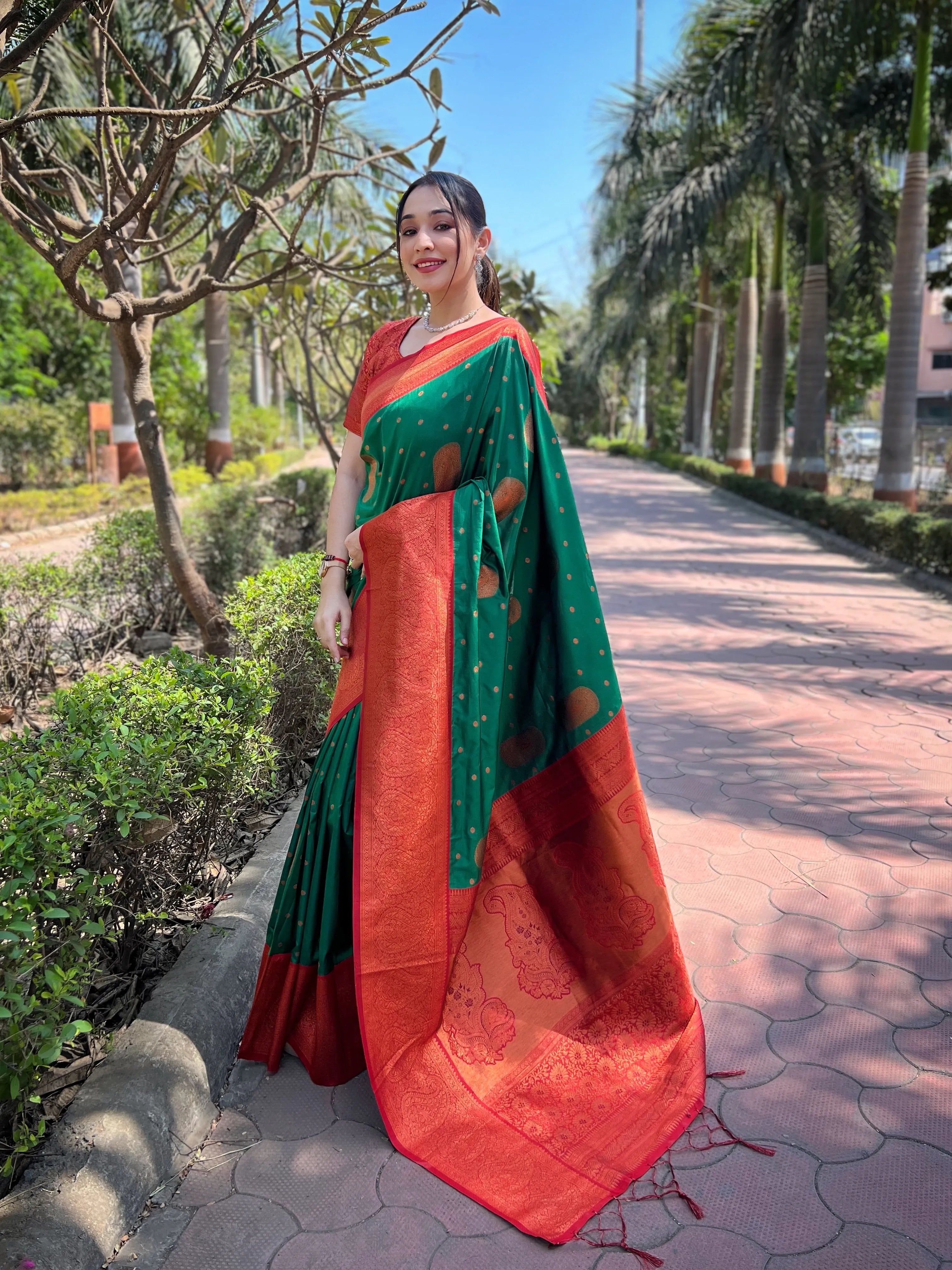 Soft Silk Zari Woven Banarasi Saree