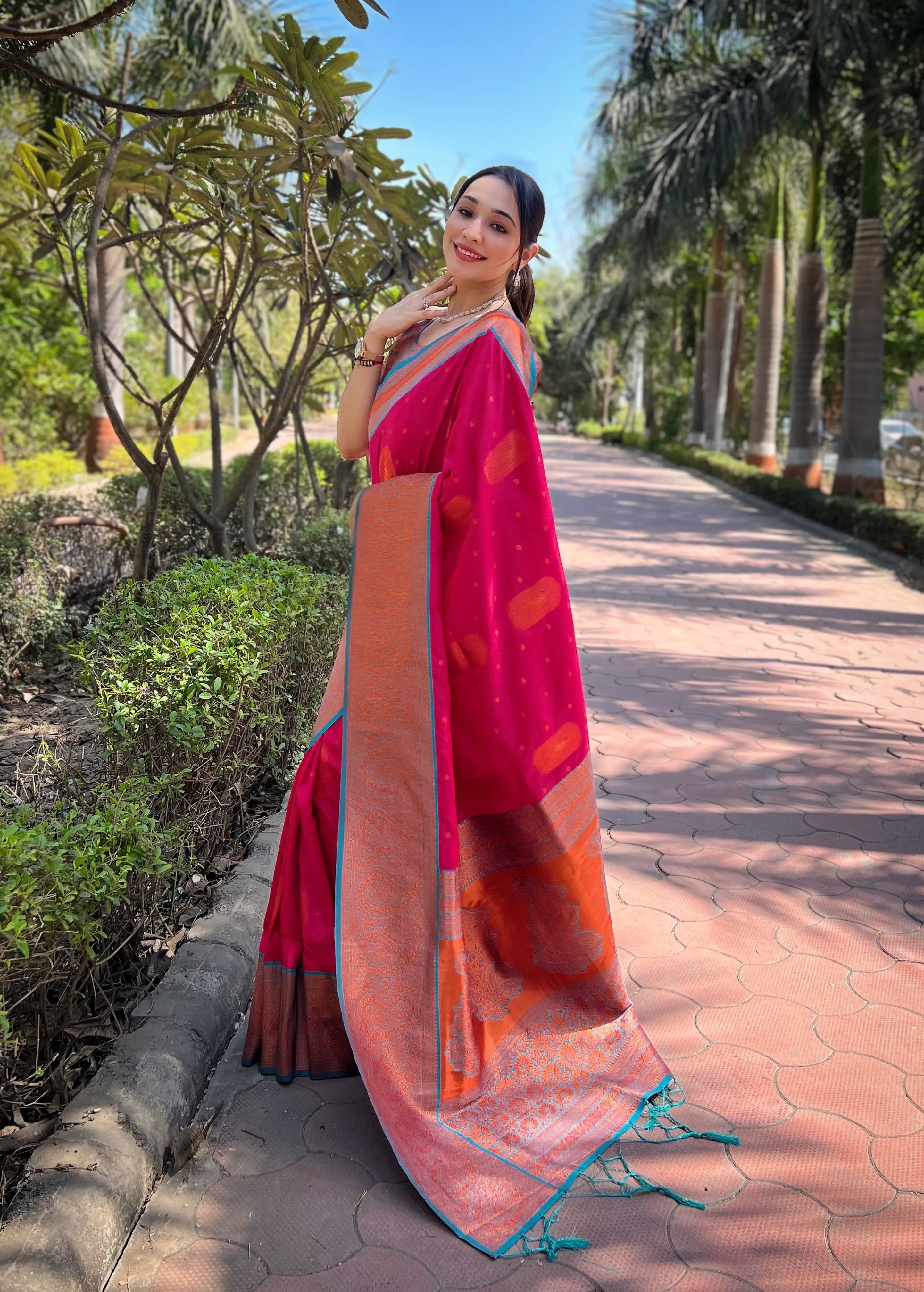 Soft Silk Zari Woven Banarasi Saree