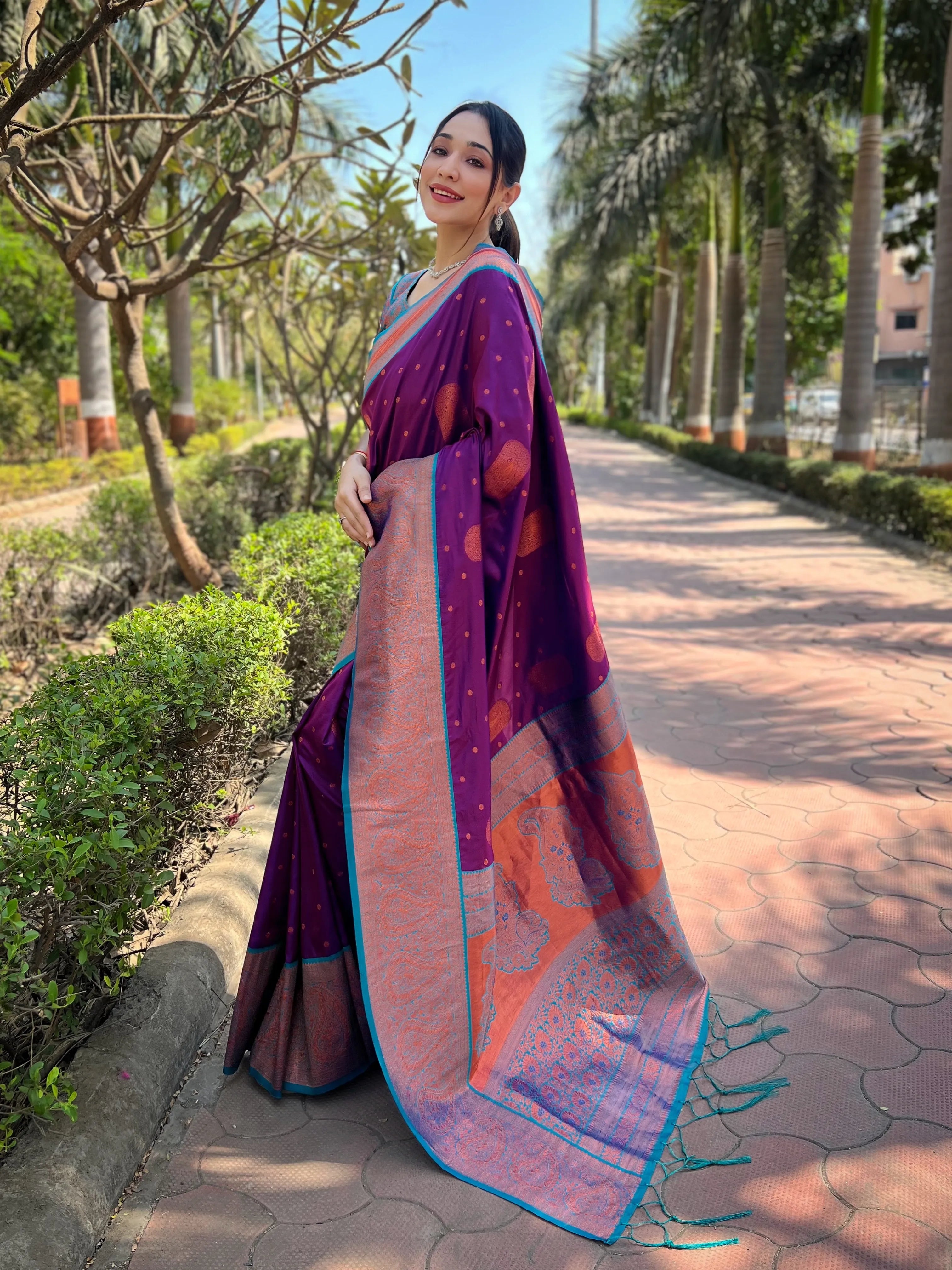 Soft Silk Zari Woven Banarasi Saree