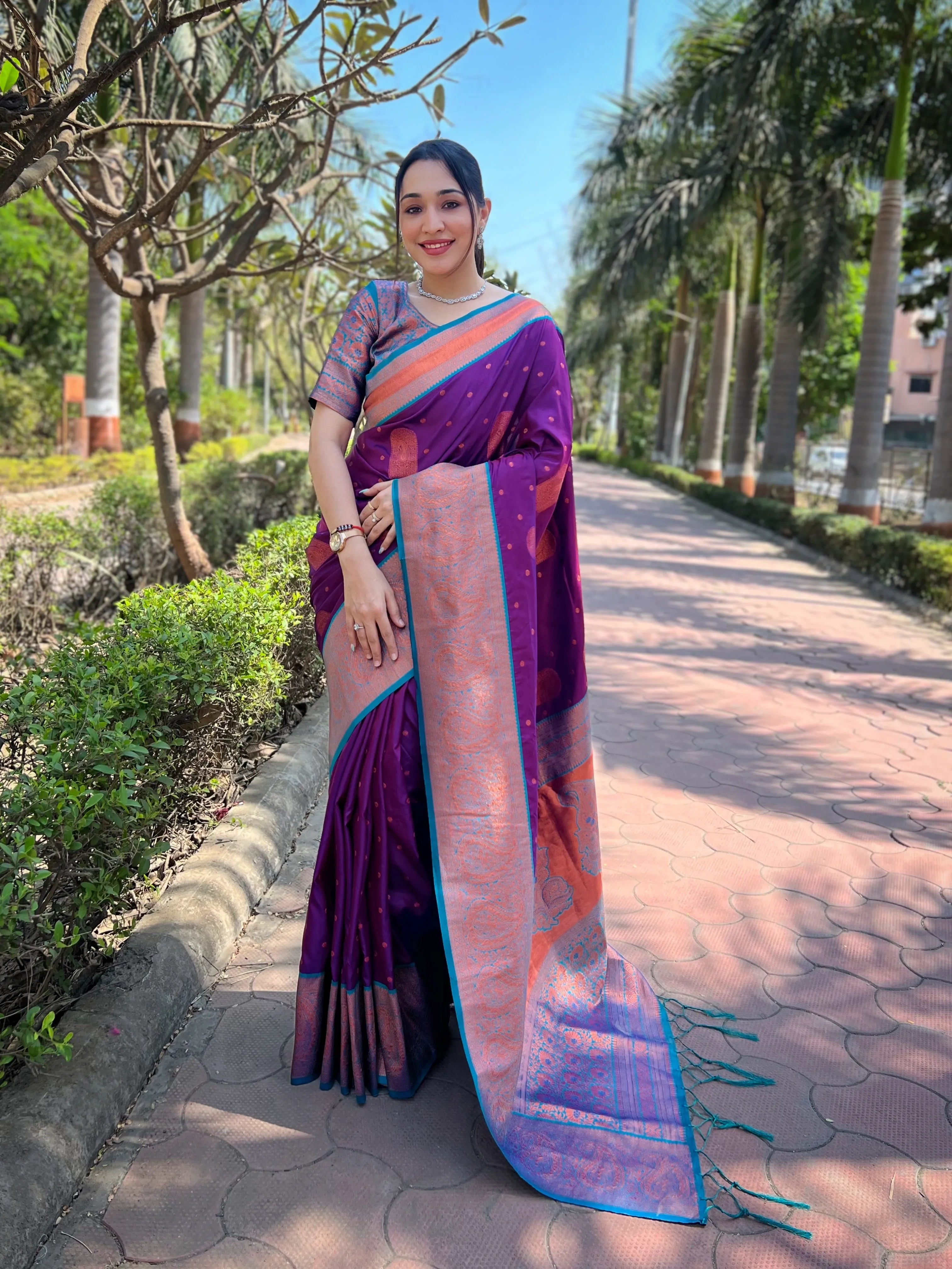 Soft Silk Zari Woven Banarasi Saree