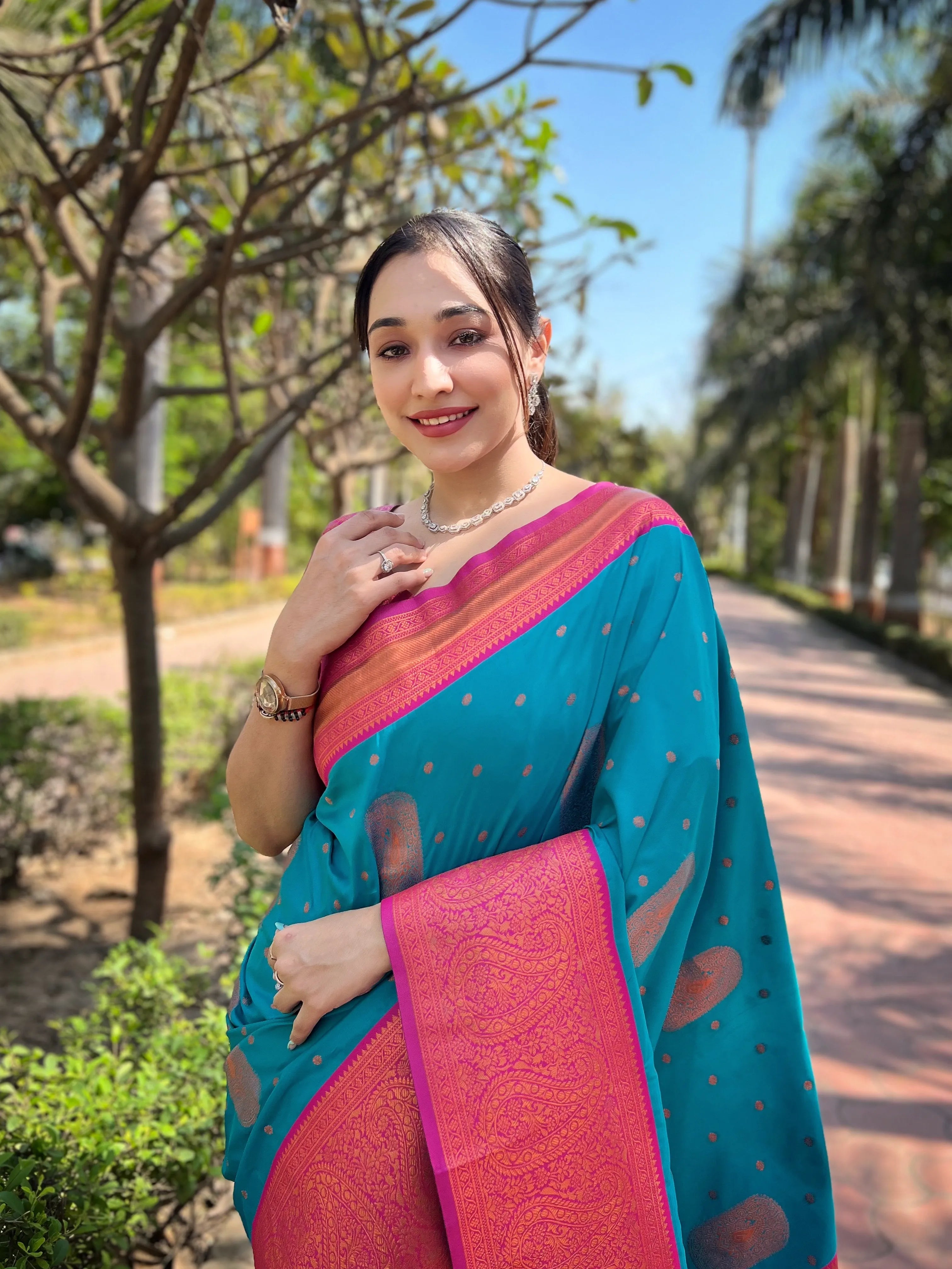 Soft Silk Zari Woven Banarasi Saree