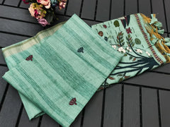Ghicha Cotton Designer Weaving Saree
