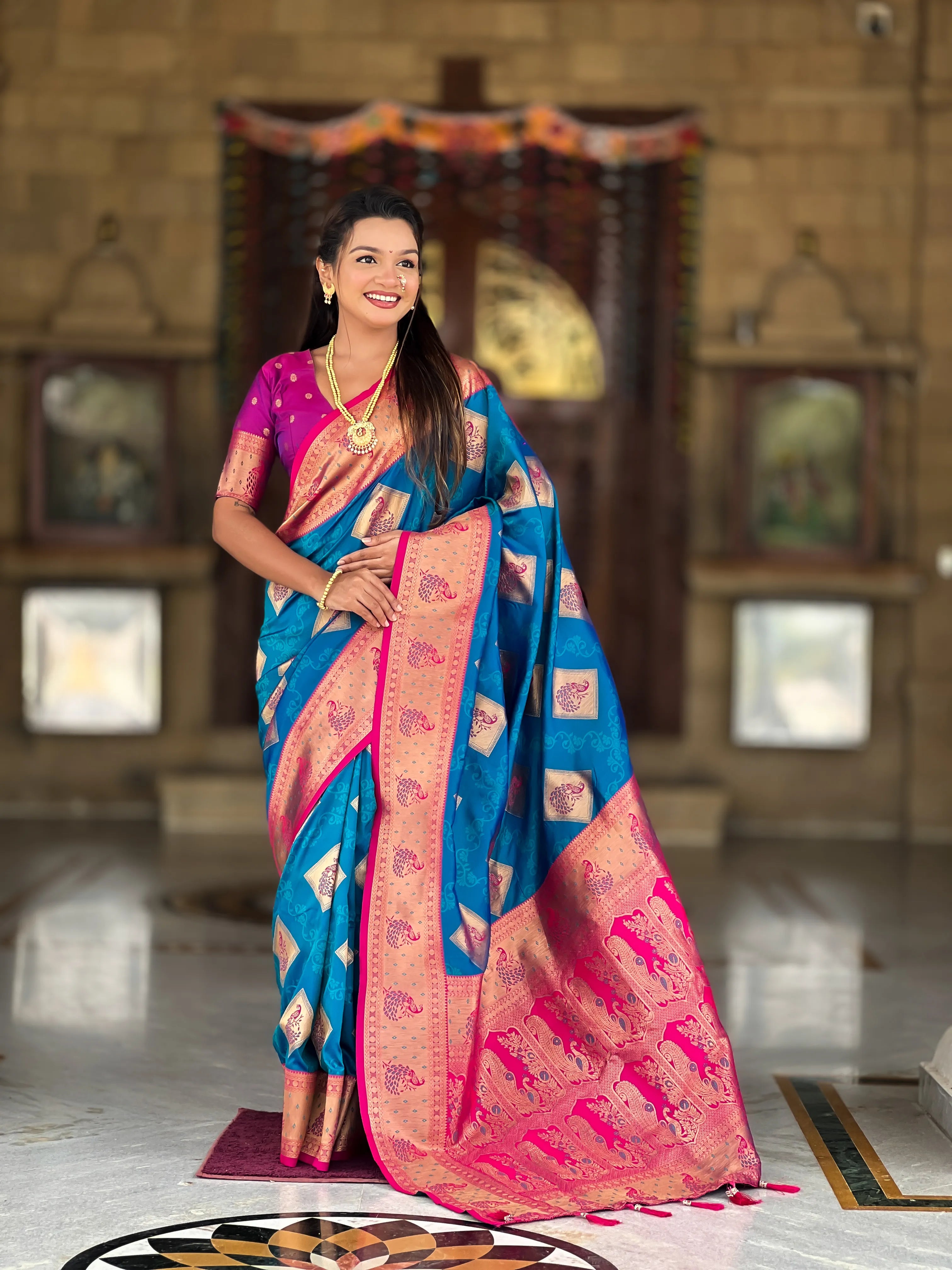 Soft Silk Banarasi Saree