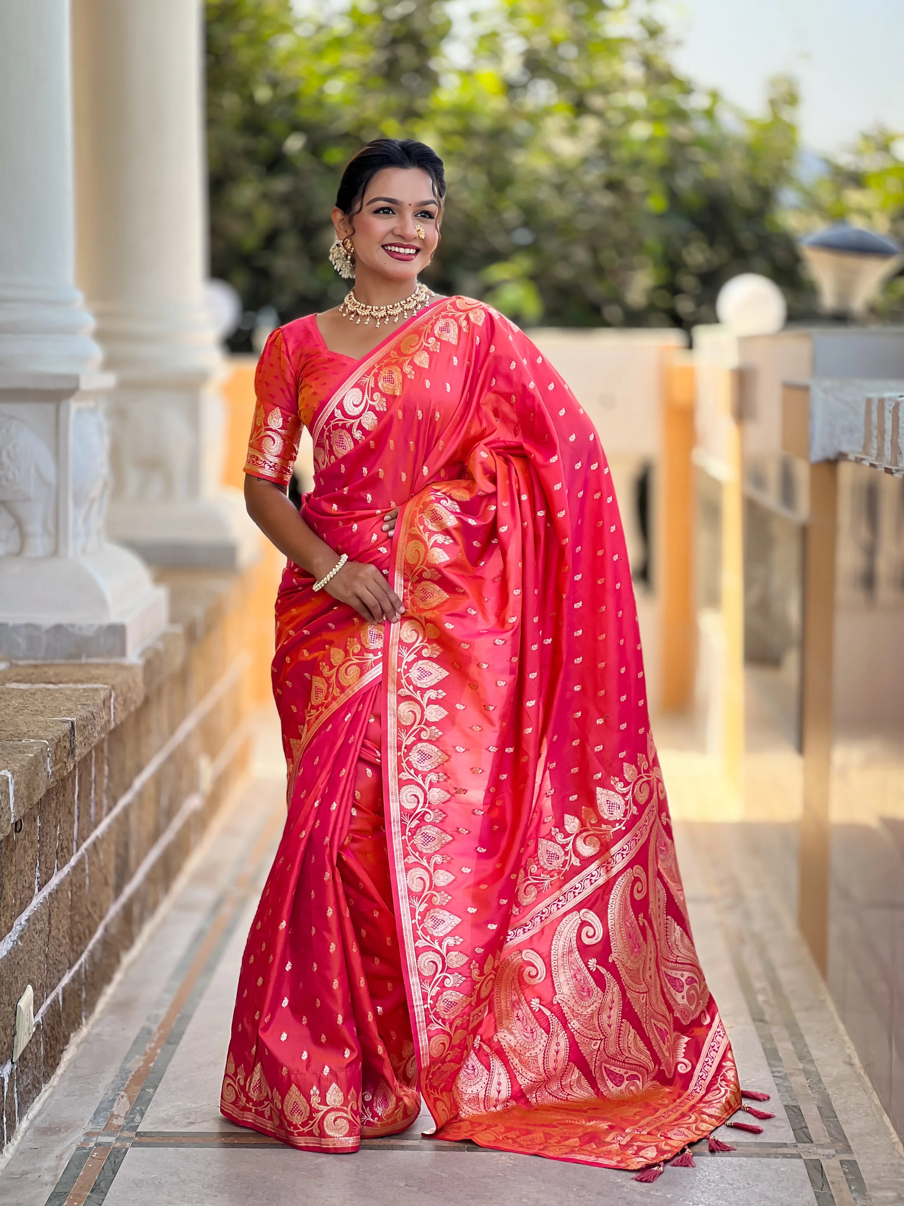 Soft Silk Banarasi Rich Pallu Saree