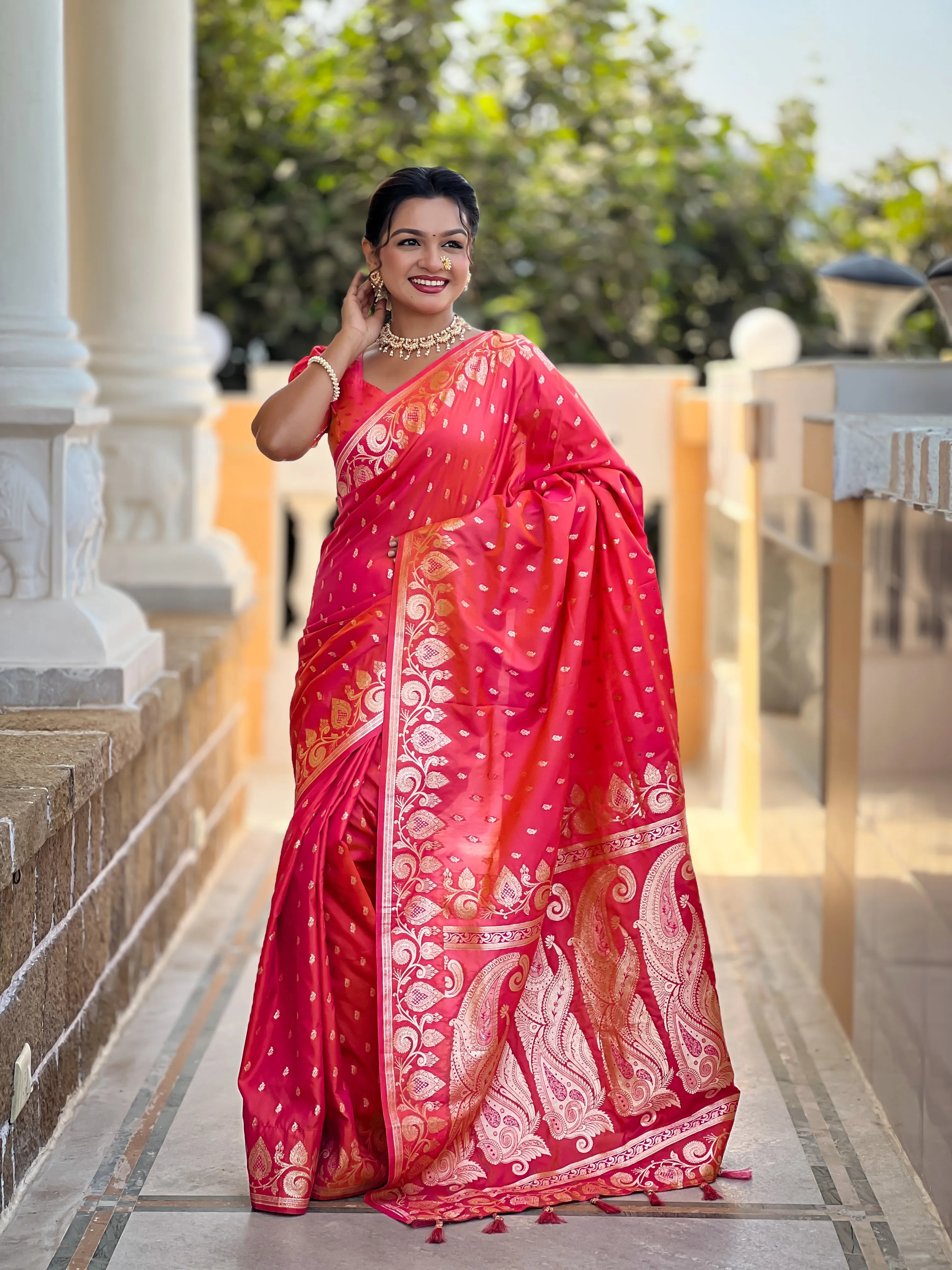 Soft Silk Banarasi Rich Pallu Saree