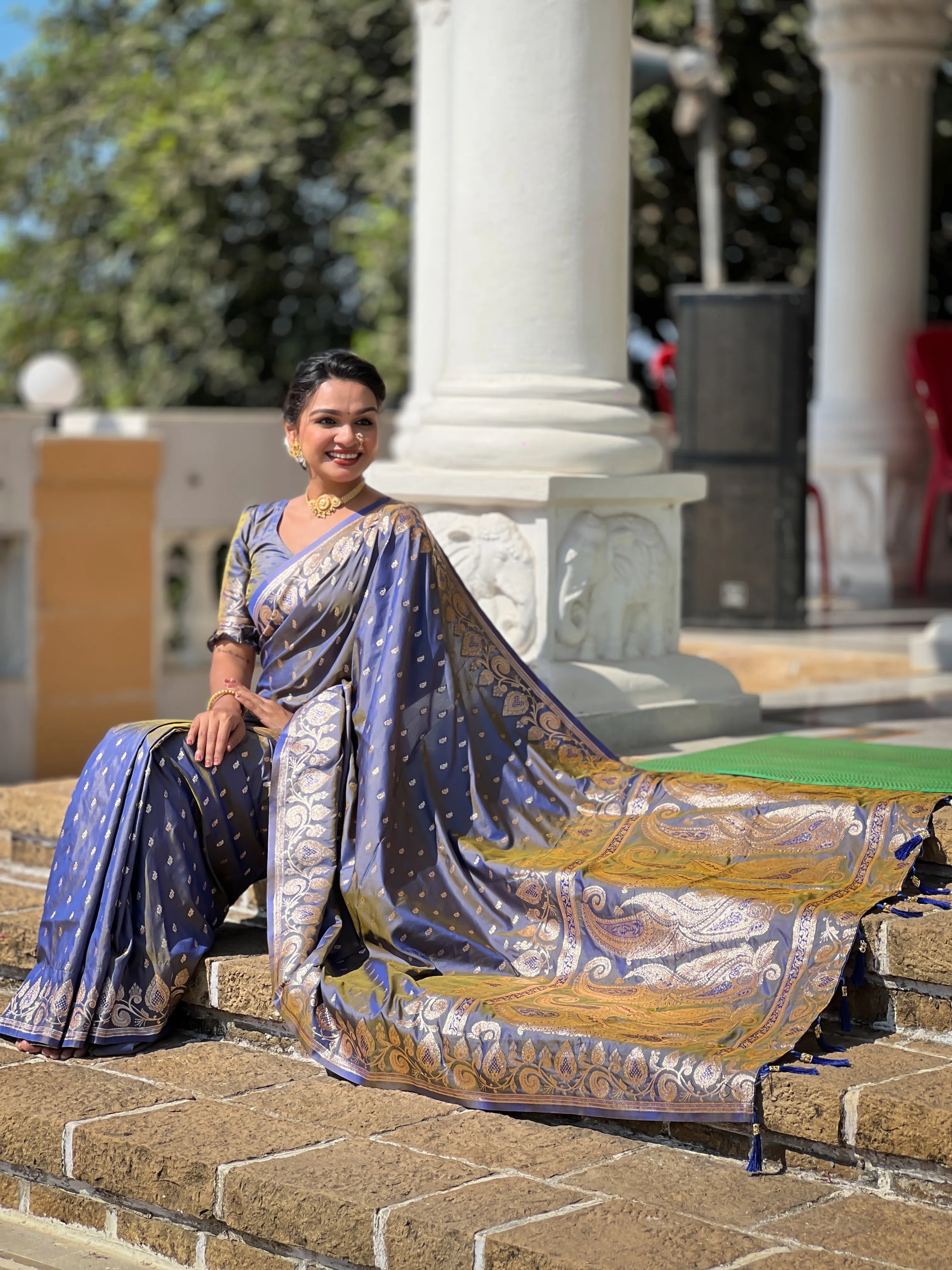 Soft Silk Banarasi Rich Pallu Saree