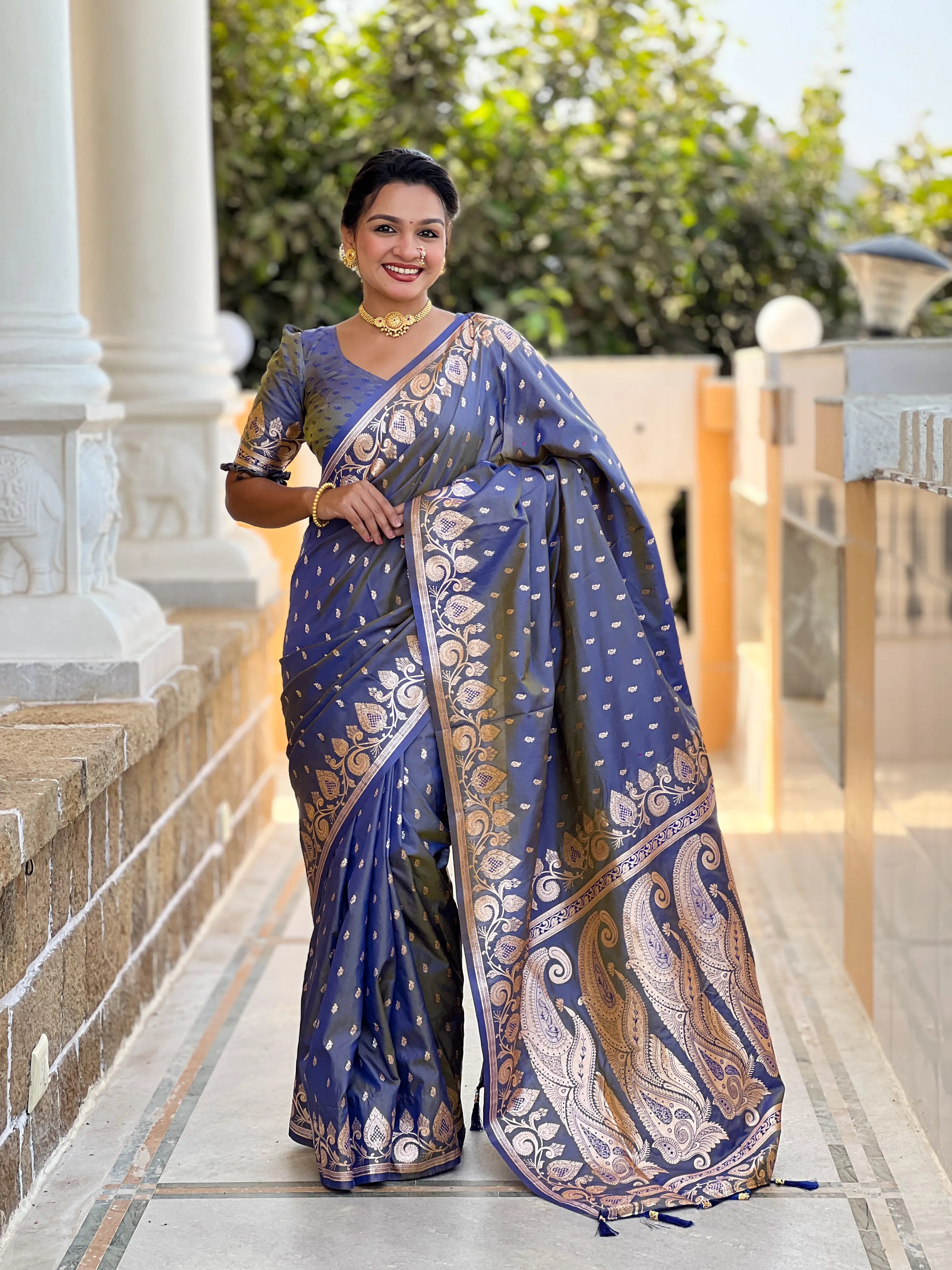 Soft Silk Banarasi Rich Pallu Saree