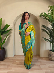 Banarasi Intricate Color Thread Saree