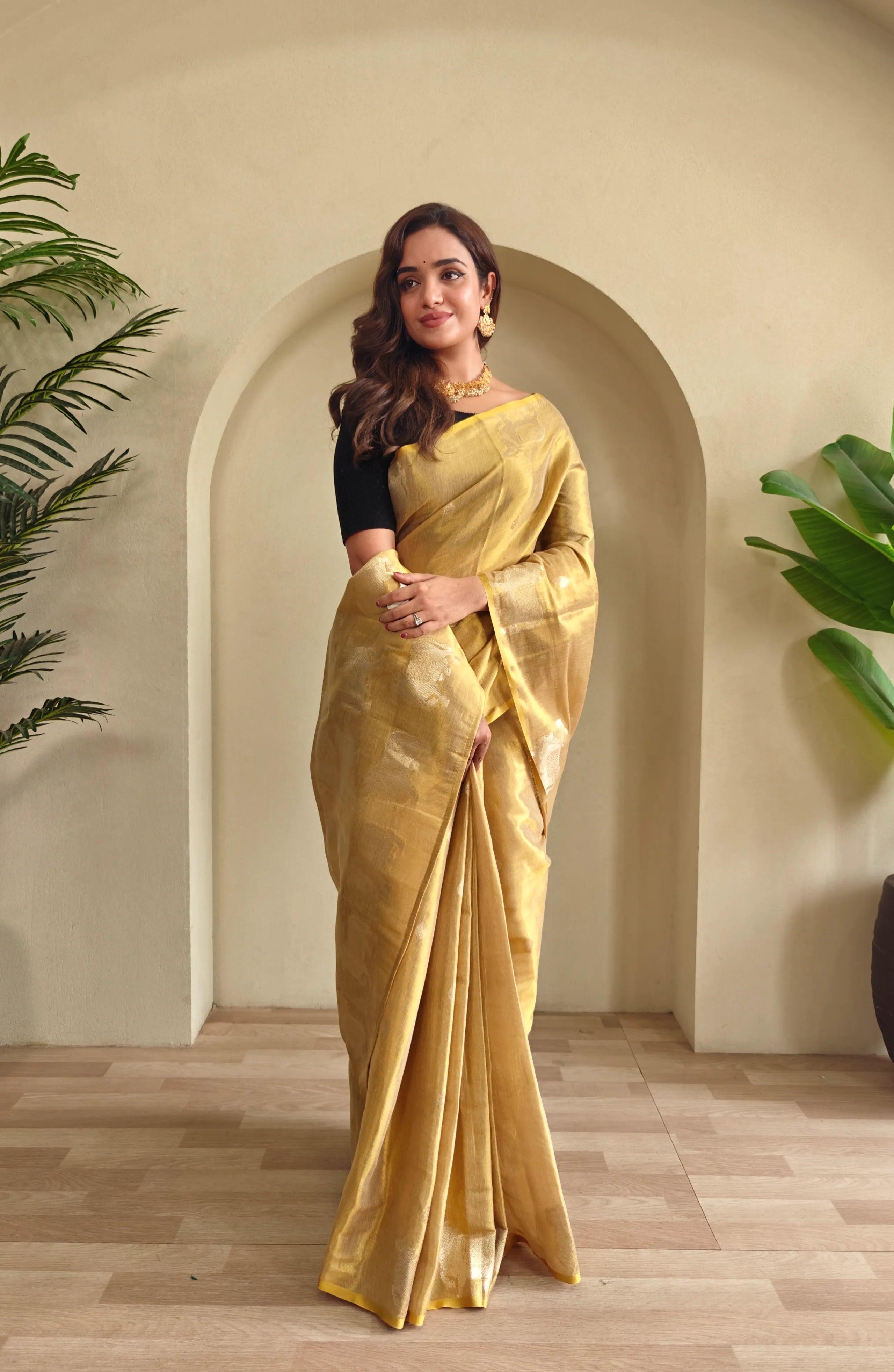 Pichwai Pattern Designer Saree