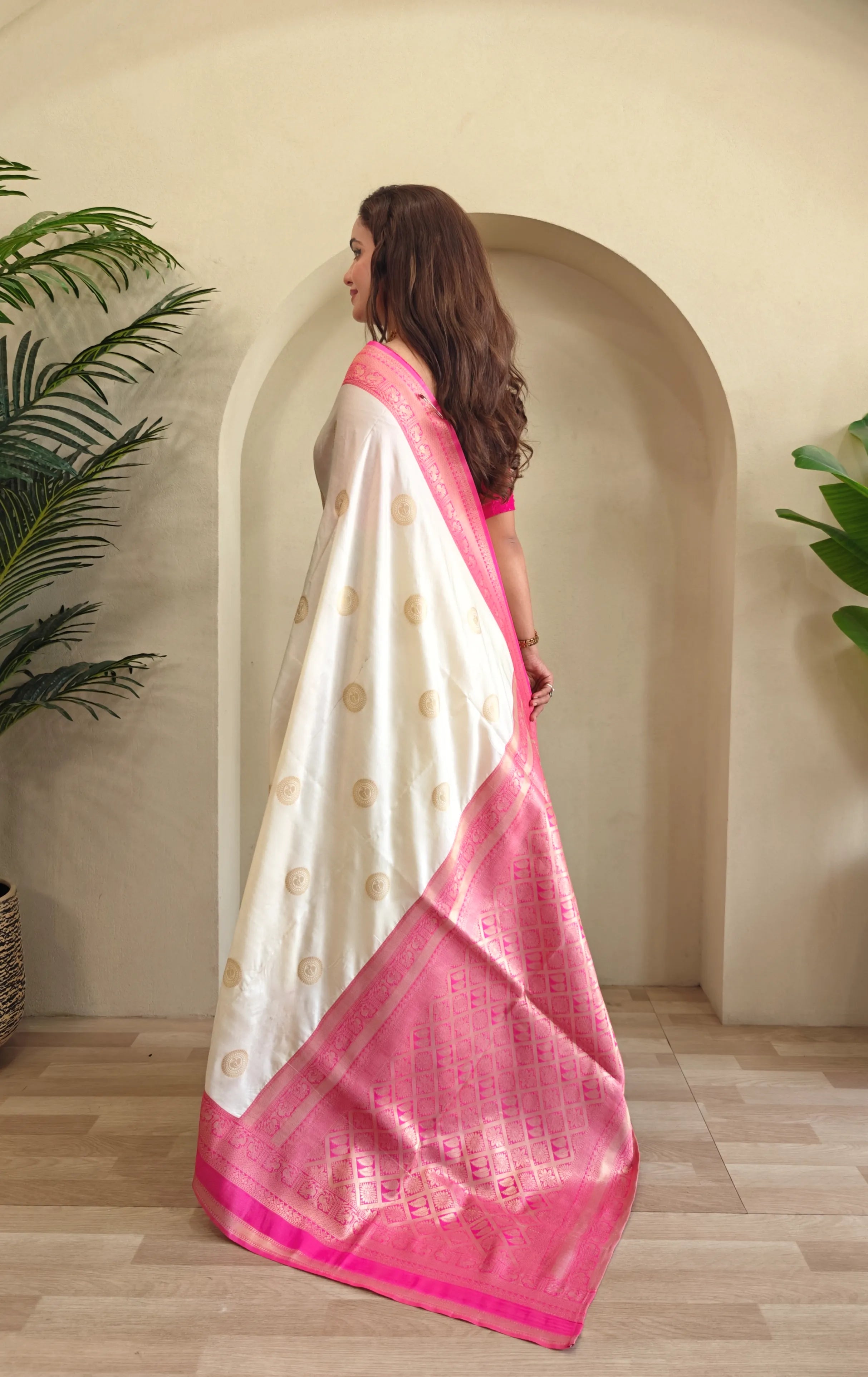 Soft Silk Banarasi Designer Paithani Saree