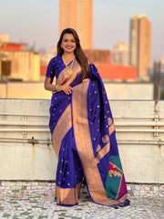 Gudi Padwa New Year Paithani Saree