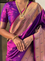Gudi Padwa New Year Paithani Saree
