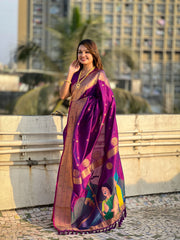 Gudi Padwa New Year Paithani Saree