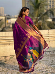 Gudi Padwa New Year Paithani Saree