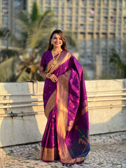 Gudi Padwa New Year Paithani Saree