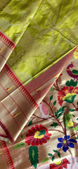 Soft Silk Pichwai Paithani Lace Saree