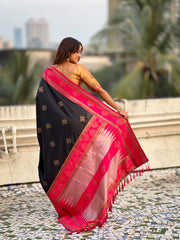 Soft Silk Rangoli Zari Saree – Traditional Edition