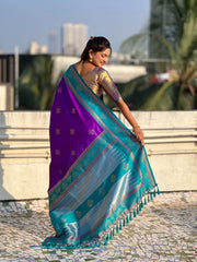 Soft Silk Rangoli Zari Saree – Traditional Edition