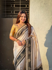 Soft Silk Rangoli Zari Saree – Traditional Edition