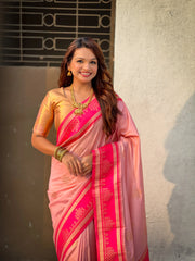 Soft Silk Rangoli Zari Saree – Traditional Edition