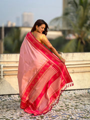 Soft Silk Rangoli Zari Saree – Traditional Edition