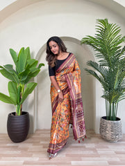 Dola Viscose Digital Printed Pichwai Saree