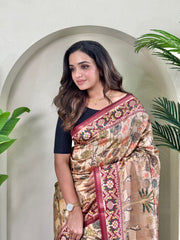 Dola Viscose Digital Printed Pichwai Saree