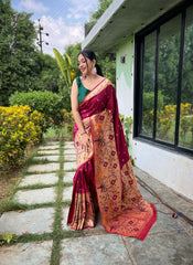 Authentic Paithani Soft Silk Saree