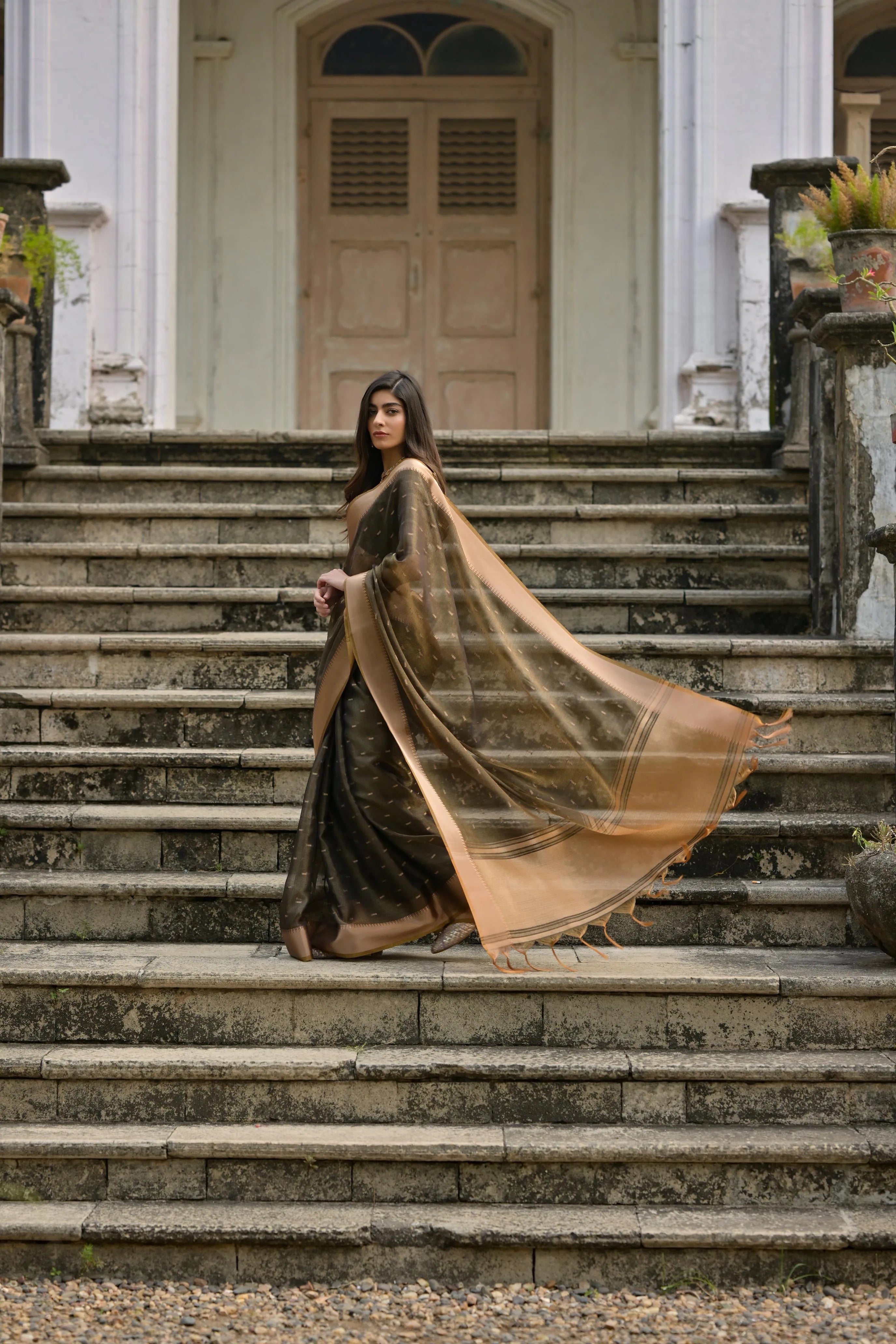 Soft Kalyani Silk Zari Weaving Pallu Saree