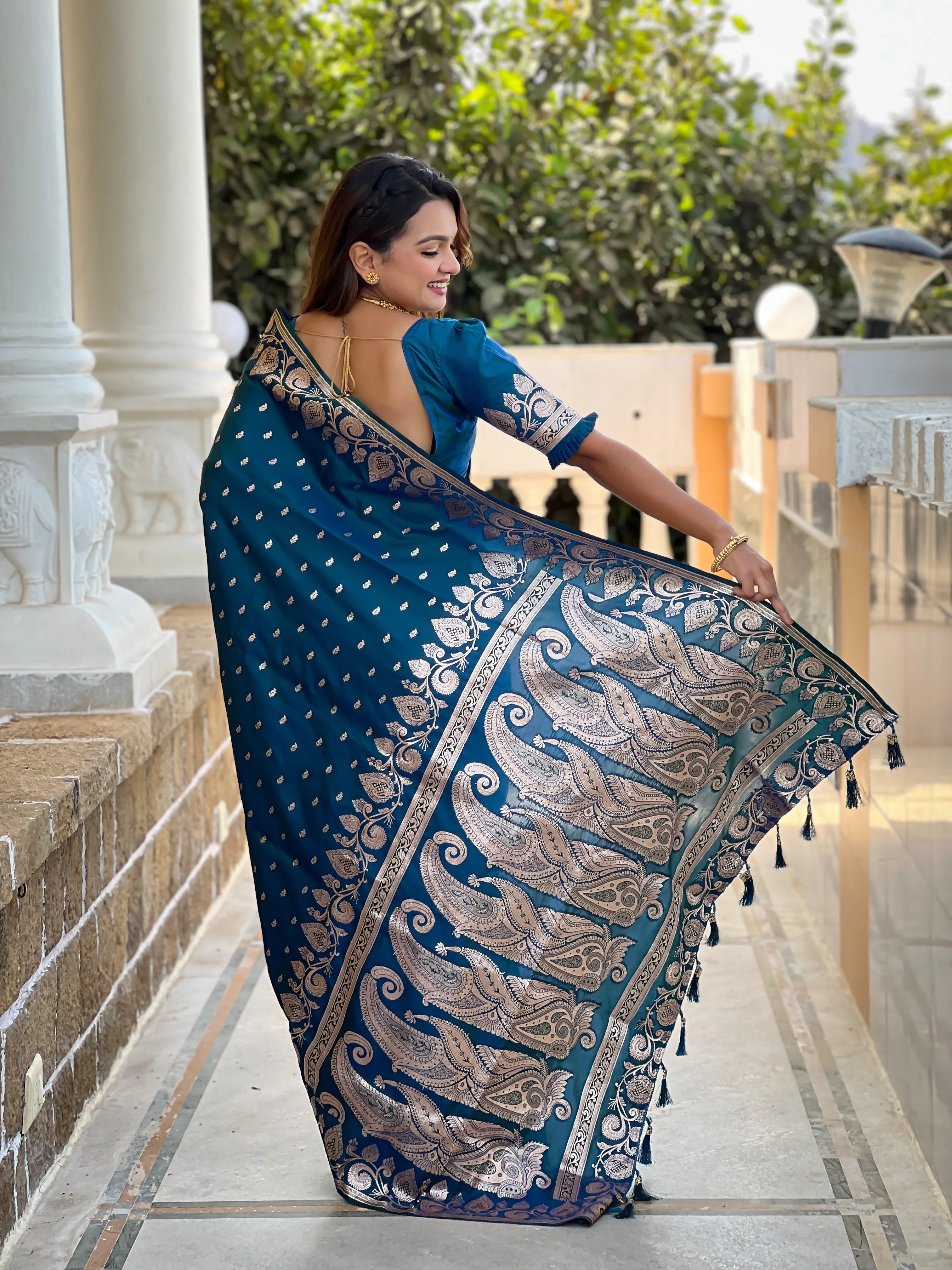 Soft Silk Banarasi Rich Pallu Saree