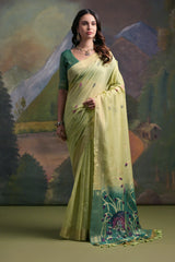 Premium Muga Silk Weaving Saree | Festive & Wedding Wear