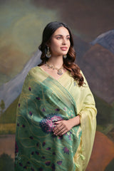 Premium Muga Silk Weaving Saree | Festive & Wedding Wear