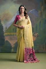 Premium Muga Silk Weaving Saree | Festive & Wedding Wear