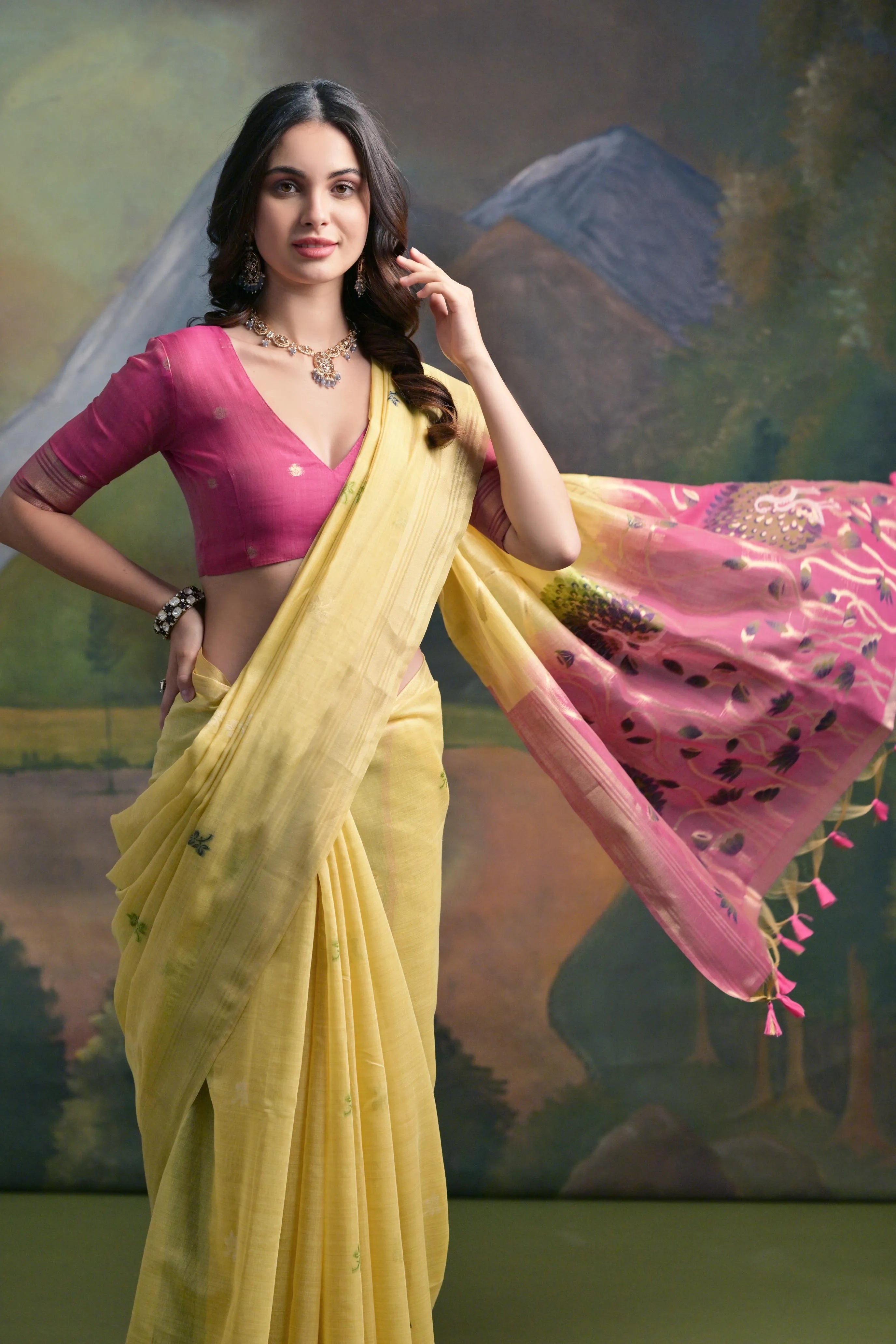 Premium Muga Silk Weaving Saree | Festive & Wedding Wear