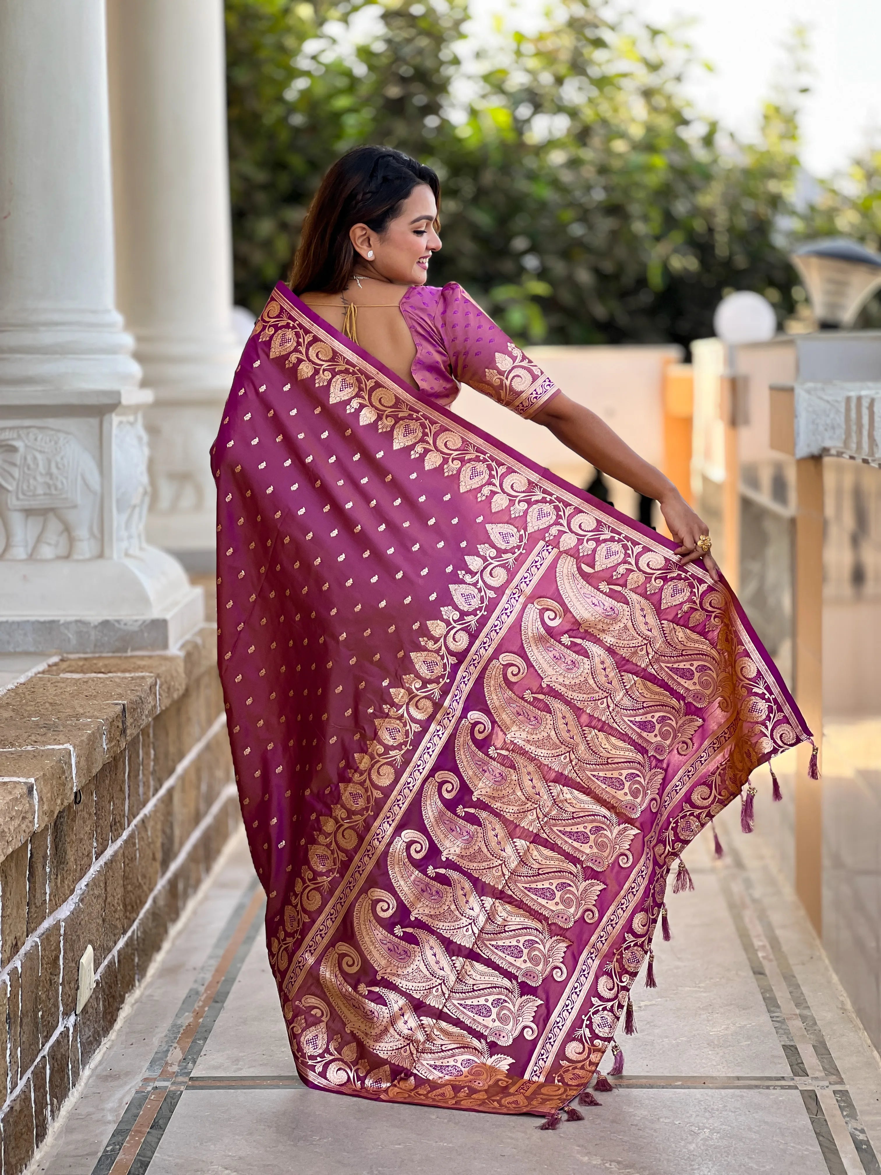 Soft Silk Banarasi Rich Pallu Saree